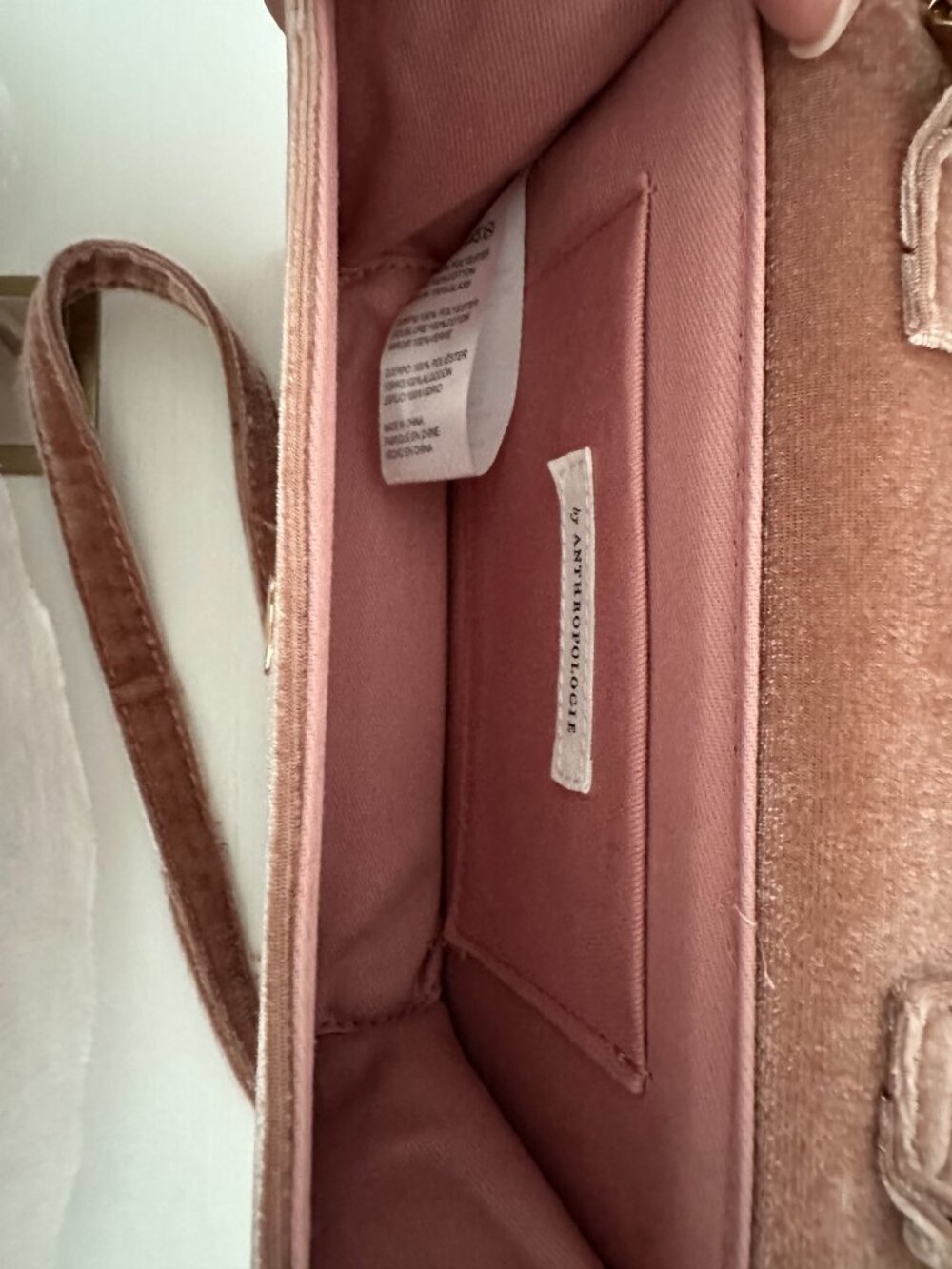 Anthropologie Velvet Crossbody Wallet - Picture 10 of 10
